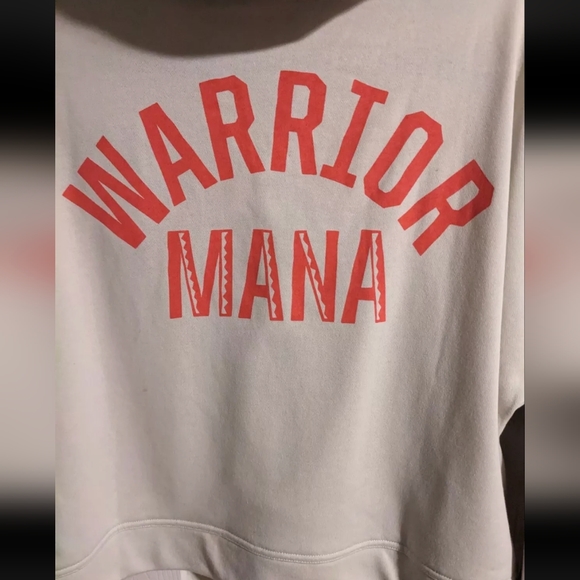 Under Armour Project Rock Bull Logo Hooded Shirt M Warrior Mana - Picture 4 of 4